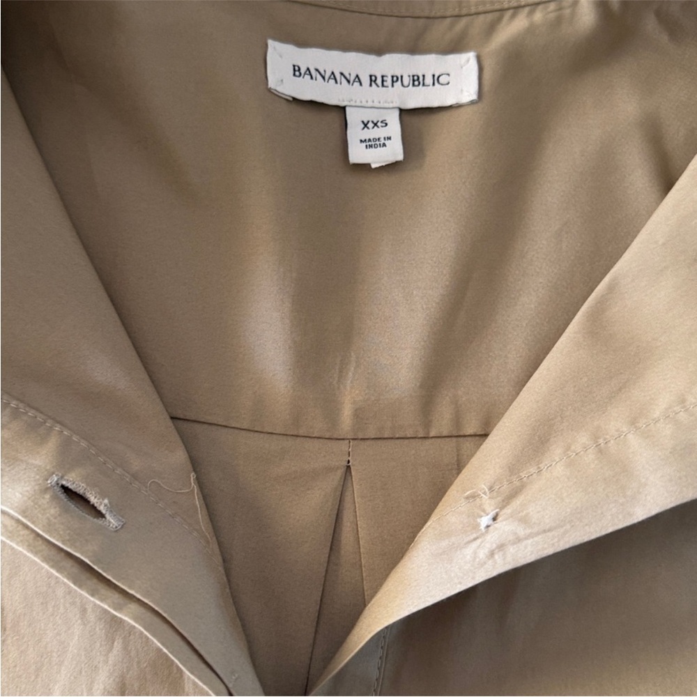 Banana Republic Khaki Midi Dress - Picture 4 of 7